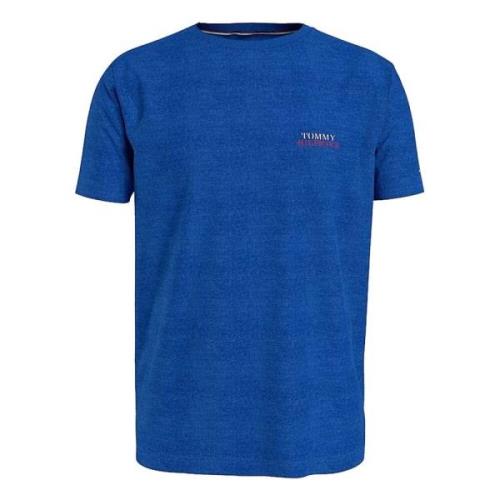 Logo T-shirt Tommy Hilfiger , Blue , Heren