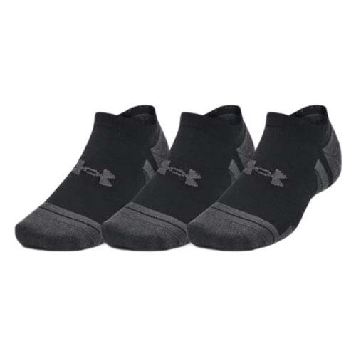 Performance Tech 3pk NS Socks Under Armour , Black , Heren