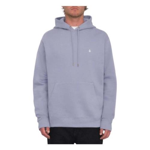 Single Stone Hoodie Volcom , Purple , Heren