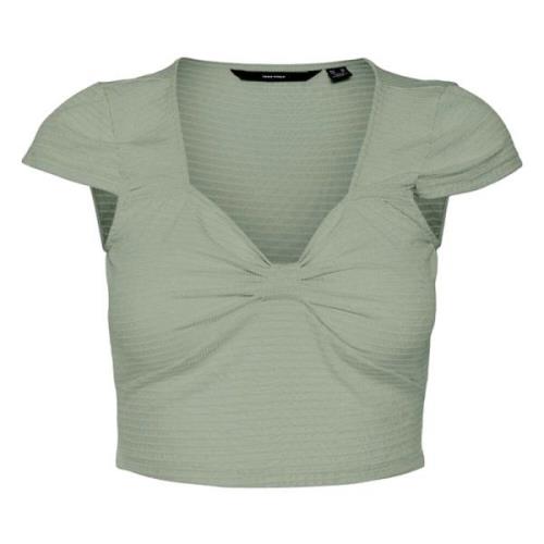 T-shirt Vero Moda , Green , Dames