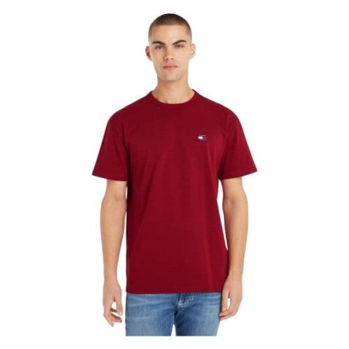 Rouge XJS T-shirt Tommy Jeans , Red , Heren