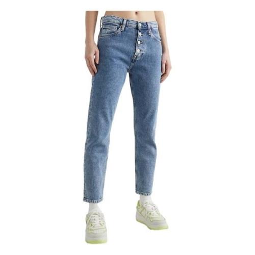 Izzie Hr Slim Ankle Bf Jeans Tommy Jeans , Blue , Dames