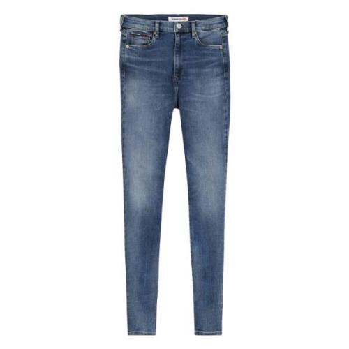 Lange broek Tommy Jeans , Blue , Dames