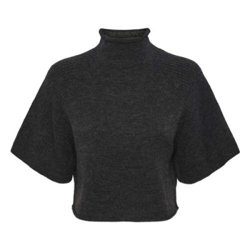 Erna Sweater Pieces , Gray , Dames