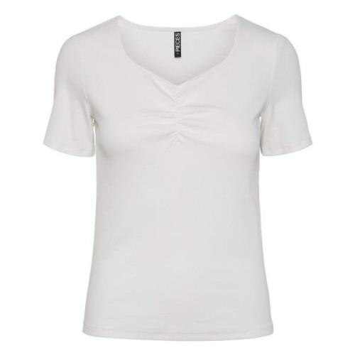 T-shirt Pieces , White , Dames