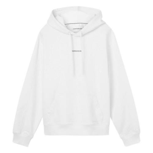 Hoodie Calvin Klein Jeans , White , Heren