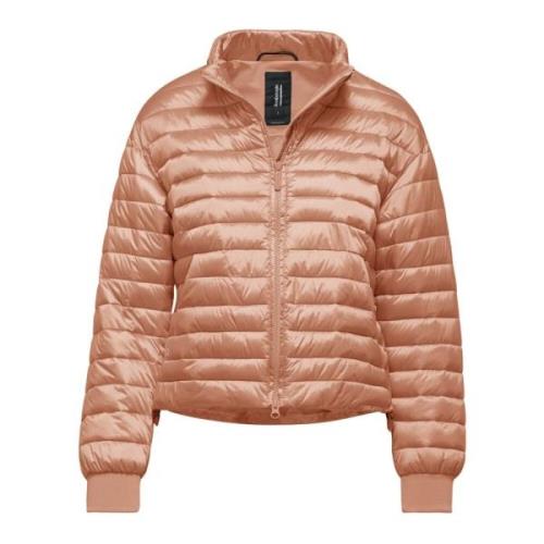 Glanzende Korte Donsjas BomBoogie , Pink , Dames