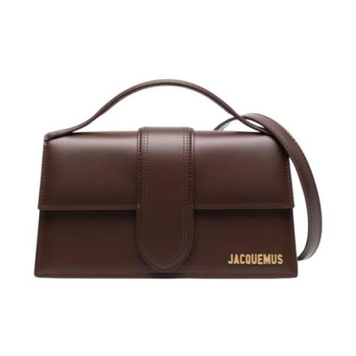 Tourni Zwarte Schoudertas Jacquemus , Brown , Dames