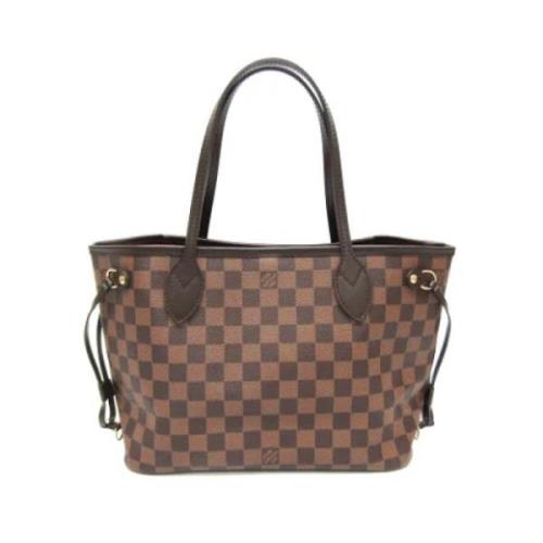 Pre-owned Canvas louis-vuitton-bags Louis Vuitton Vintage , Brown , Da...