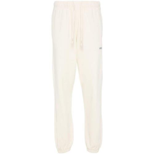 Witte Katoenen Jersey Broek Autry , Beige , Dames