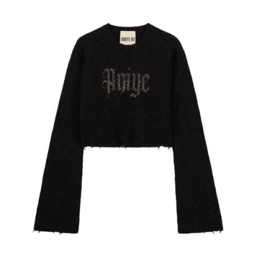 Zwarte Sweater Collectie Aniye By , Black , Dames