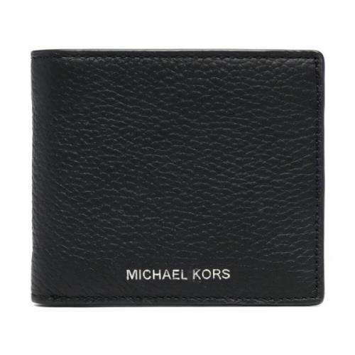 Zwarte Billfold Portemonnee voor Mannen Michael Kors , Black , Heren