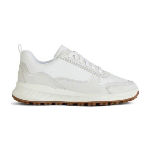 Witte Sneakers voor Vrouwen Geox , White , Dames