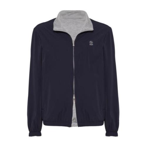 Elegante Jassen Collectie Brunello Cucinelli , Blue , Heren