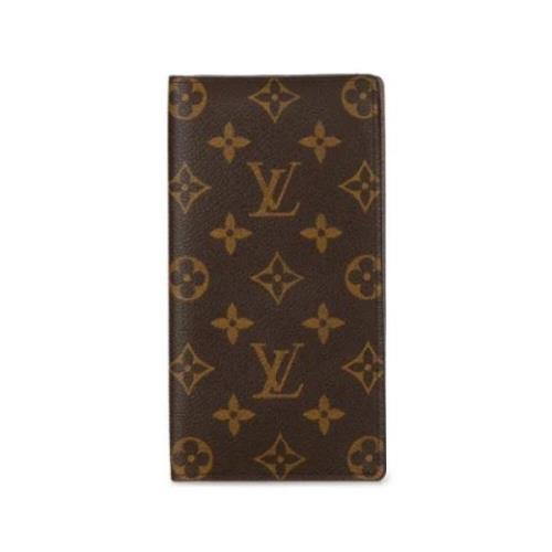 Pre-owned Canvas wallets Louis Vuitton Vintage , Brown , Dames