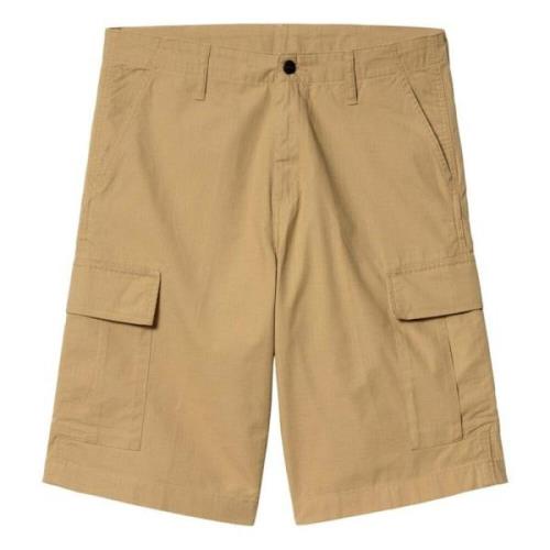 Reguliere Cargo Shorts Carhartt Wip , Beige , Heren