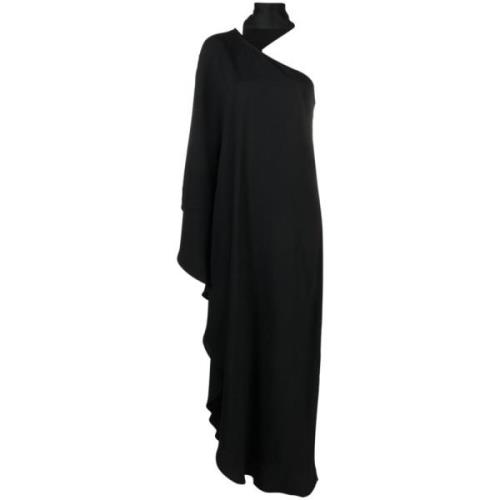 Zwarte Bolkan Lange Jurk Taller Marmo , Black , Dames