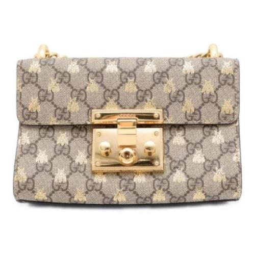 Pre-owned Fabric gucci-bags Gucci Vintage , Beige , Dames