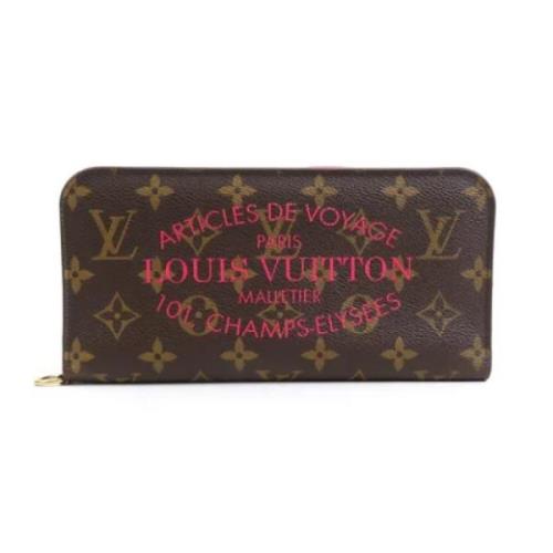 Pre-owned Canvas wallets Louis Vuitton Vintage , Brown , Dames