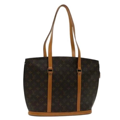 Pre-owned Canvas totes Louis Vuitton Vintage , Brown , Dames