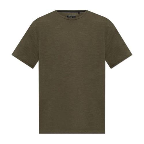 T-shirt Flame Rag & Bone , Green , Heren