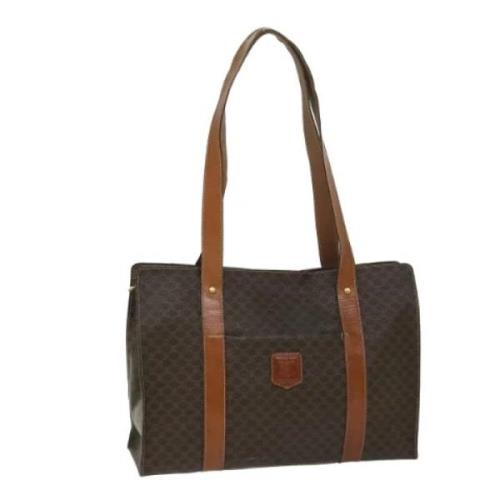 Pre-owned Leather totes Celine Vintage , Brown , Dames