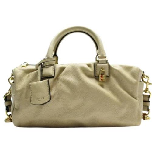 Pre-owned Fabric handbags Loewe Pre-owned , Brown , Dames