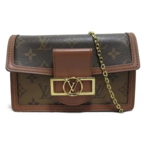 Pre-owned Canvas louis-vuitton-bags Louis Vuitton Vintage , Brown , Da...