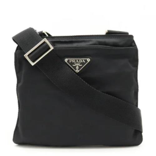 Pre-owned Nylon prada-bags Prada Vintage , Black , Dames