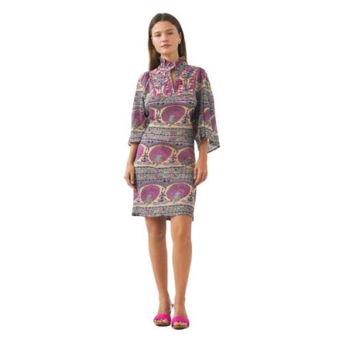 Jurk Tala Antik Batik , Multicolor , Dames