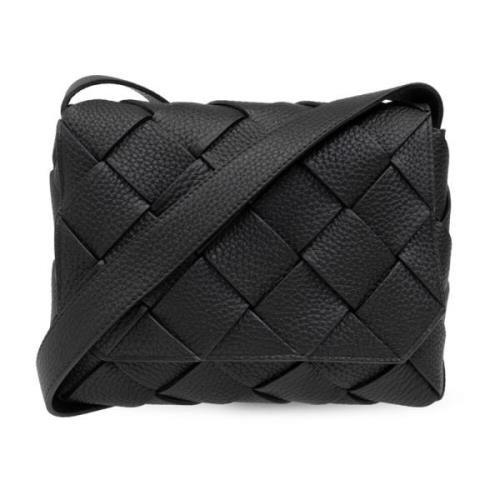 Schoudertas Diago Bottega Veneta , Black , Heren