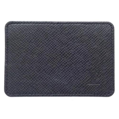 Pre-owned Canvas wallets Louis Vuitton Vintage , Black , Dames