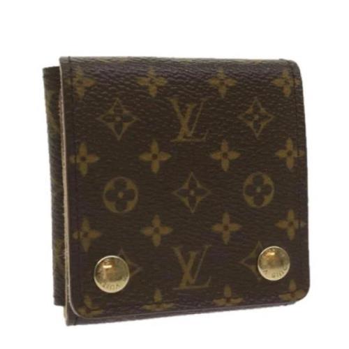 Pre-owned Canvas pouches Louis Vuitton Vintage , Brown , Dames