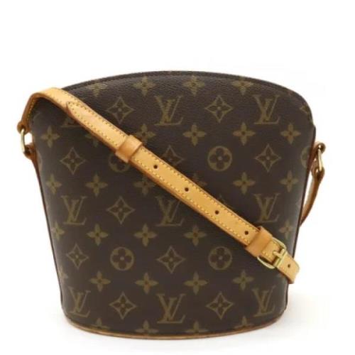 Pre-owned Canvas louis-vuitton-bags Louis Vuitton Vintage , Brown , Da...