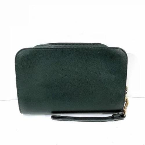 Pre-owned Fabric louis-vuitton-bags Louis Vuitton Vintage , Green , Da...