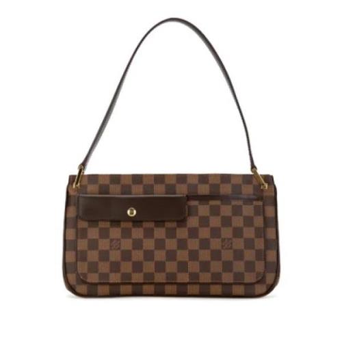 Pre-owned Leather louis-vuitton-bags Louis Vuitton Vintage , Brown , D...