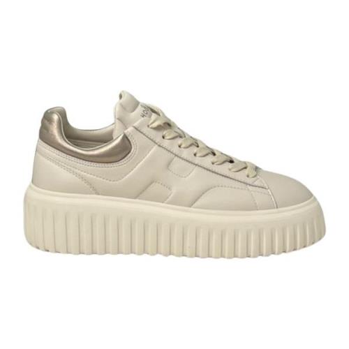 H-Stripes Veterschoenen Hogan , Beige , Dames