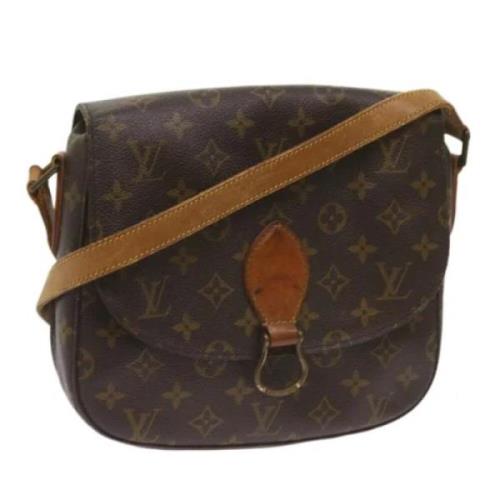 Pre-owned Canvas louis-vuitton-bags Louis Vuitton Vintage , Brown , Da...