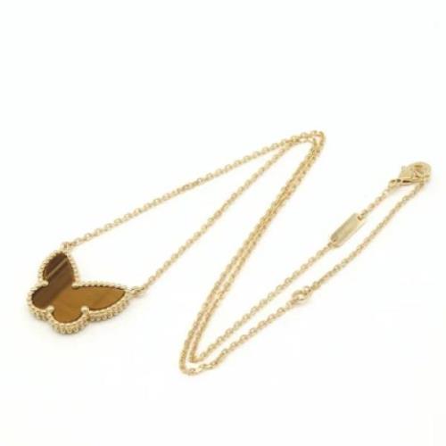 Pre-owned Yellow Gold necklaces Van Cleef & Arpels Pre-owned , Yellow ...