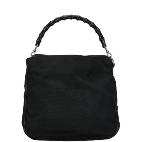 Pre-owned Canvas handbags Gucci Vintage , Black , Dames