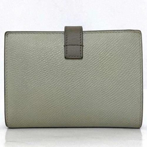 Pre-owned Leather wallets Celine Vintage , Gray , Dames