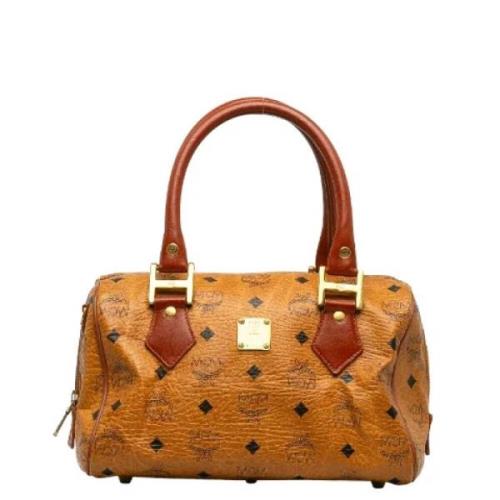 Pre-owned Canvas handbags MCM Pre-owned , Brown , Dames