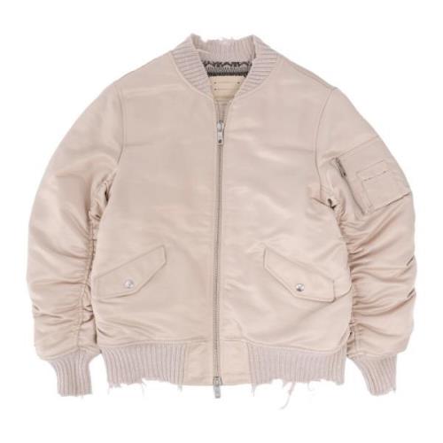 Urban Bomber Jack Giorgio Brato , Beige , Dames