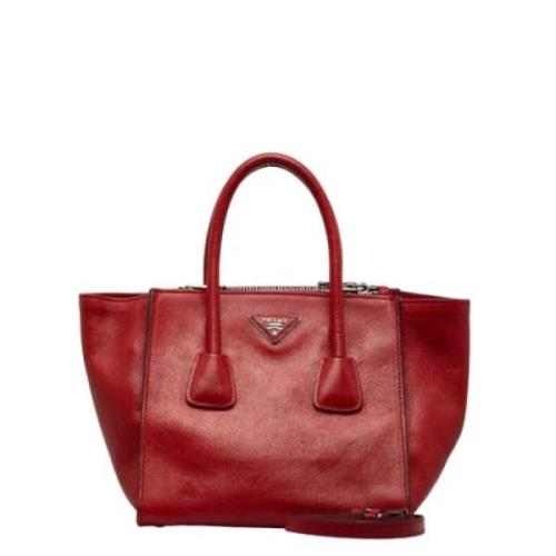 Pre-owned Fabric prada-bags Prada Vintage , Red , Dames