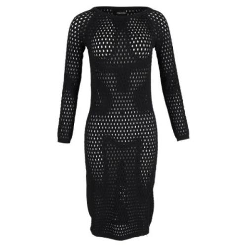 Pre-owned Wool dresses Tom Ford Pre-owned , Black , Dames