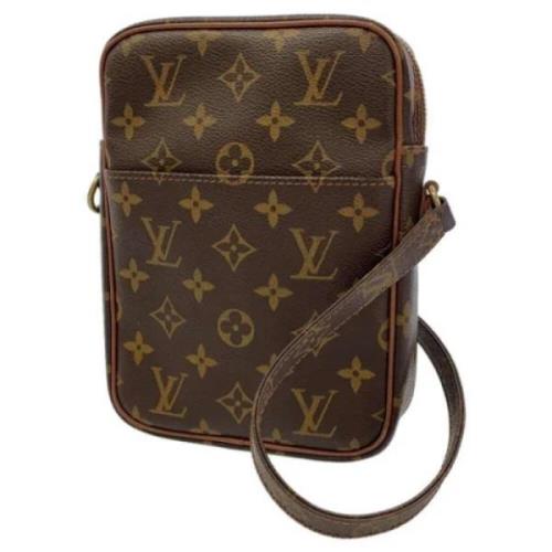 Pre-owned Canvas louis-vuitton-bags Louis Vuitton Vintage , Brown , Da...