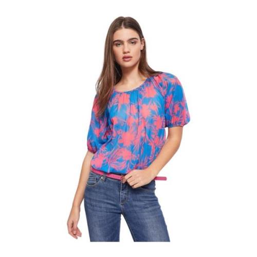 3/4 Mouw Blouse Gaudi , Multicolor , Dames