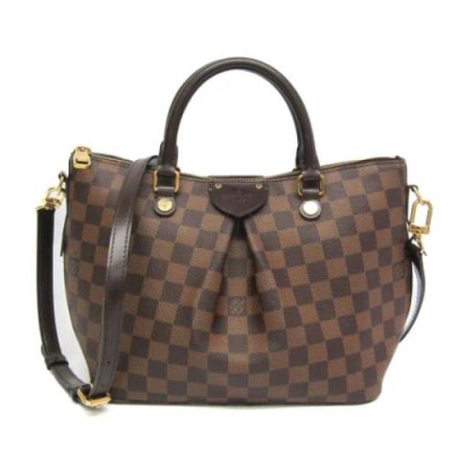 Pre-owned Canvas louis-vuitton-bags Louis Vuitton Vintage , Brown , Da...