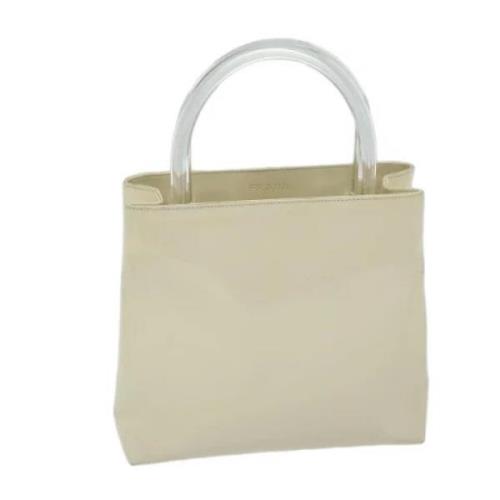 Pre-owned Canvas handbags Prada Vintage , Beige , Dames