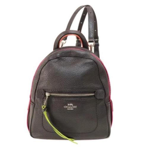 Pre-owned Leather shoulder-bags Coach Pre-owned , Black , Dames